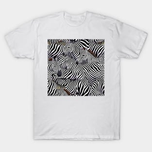 [AI Art] Plenty of zebras T-Shirt